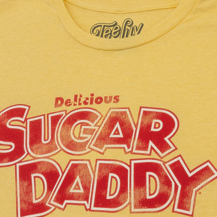 Delicious Sugar Daddy Candy T-Shirt - Light Yellow