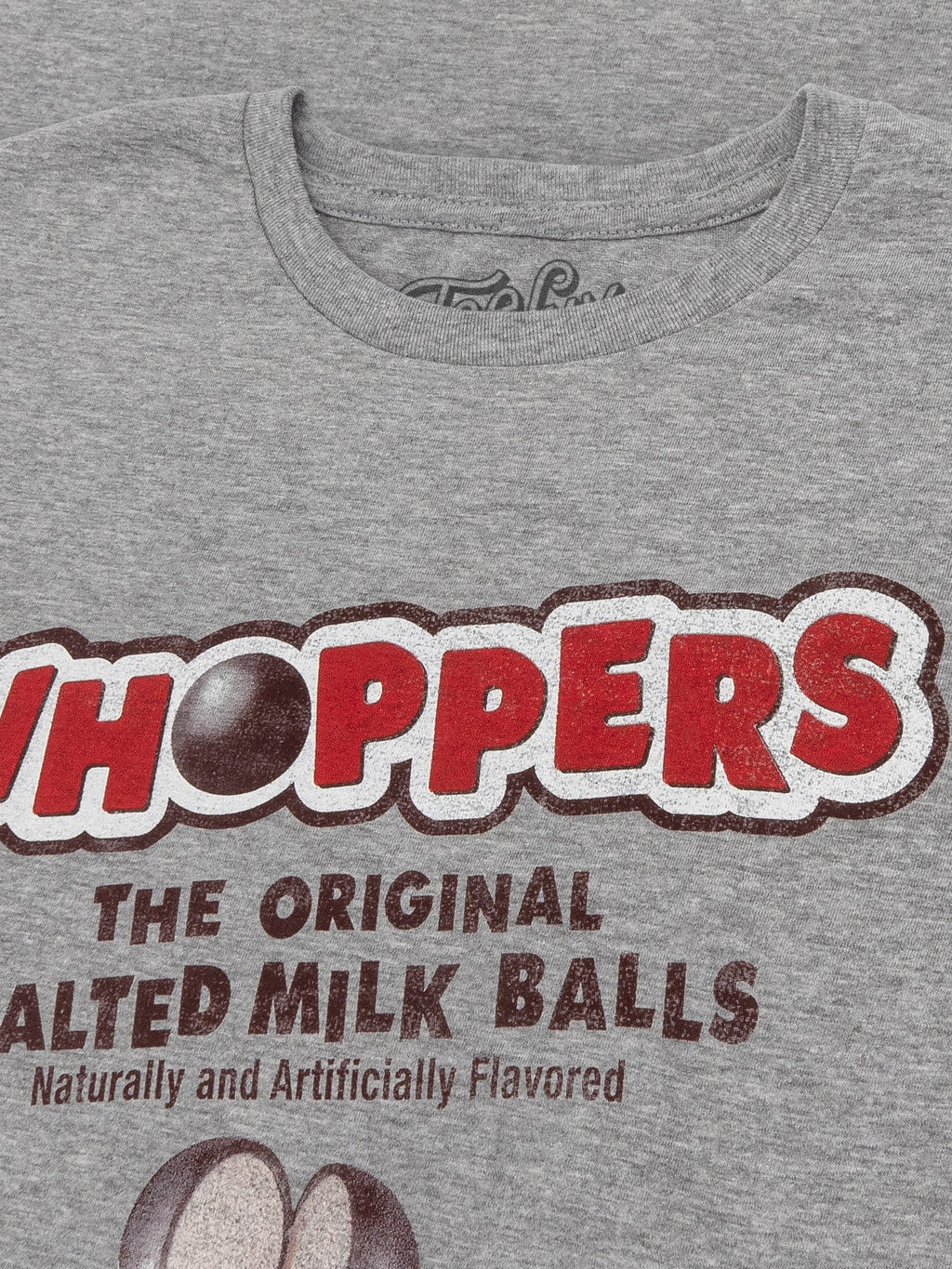 Whoppers The Original Malted Milk Ball T-Shirt - Athletic Heather