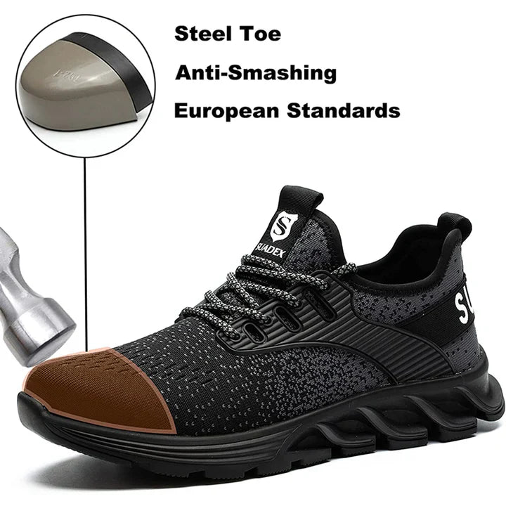 SUADEX Breathable Puncture-Proof Safety Work Shoes