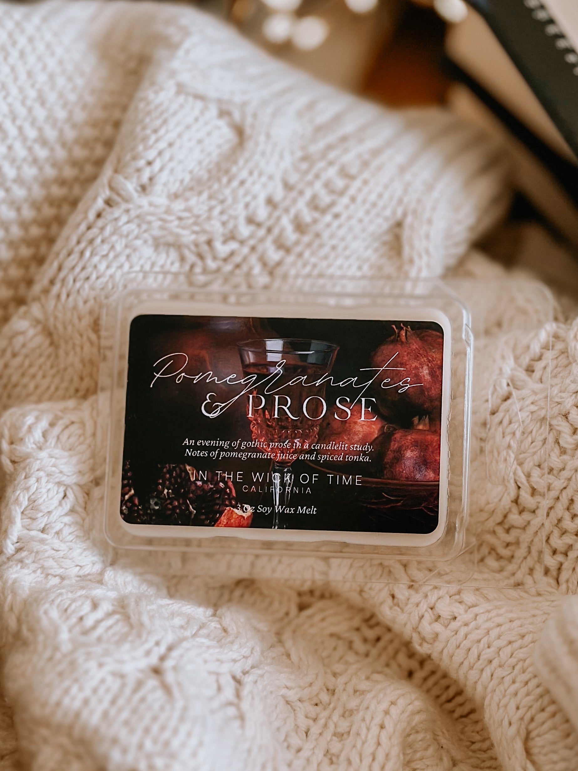 Pomegranates & Prose Wax Melt