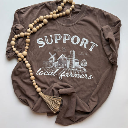 Support Local Farmers Graphic Tee