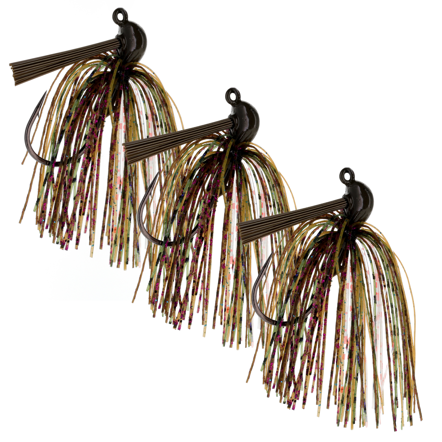 Reaction Tackle Lead Flipping Jigs- 3-PACK - New