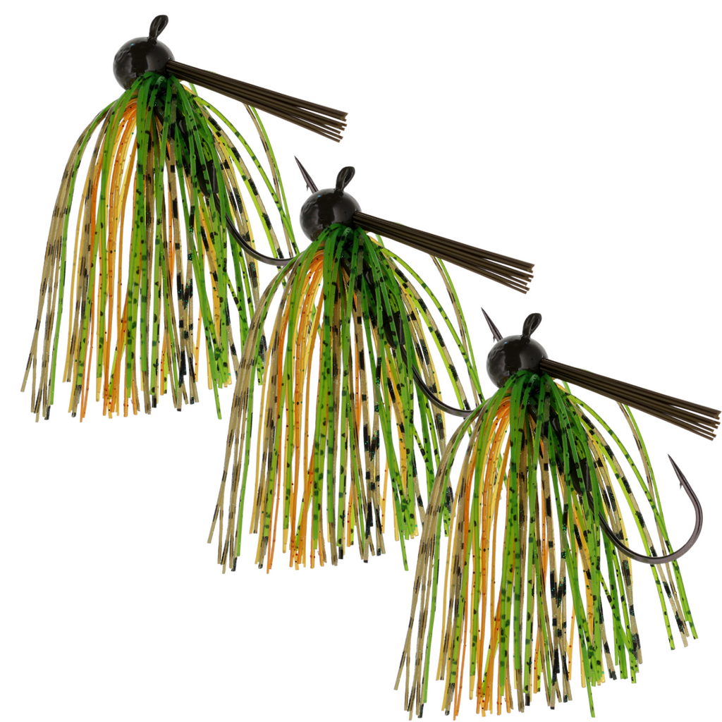 Reaction Tackle Lead Football Jigs 3-Pack - New