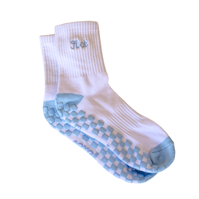 The Pardon My French Grip Sock