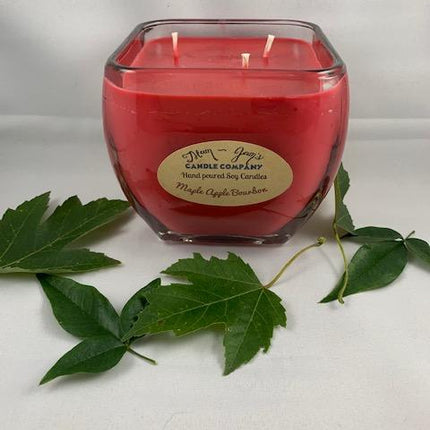 Maple Apple Bourbon Soy Candle – Warm & Spiced Scent | Mam Jam’s