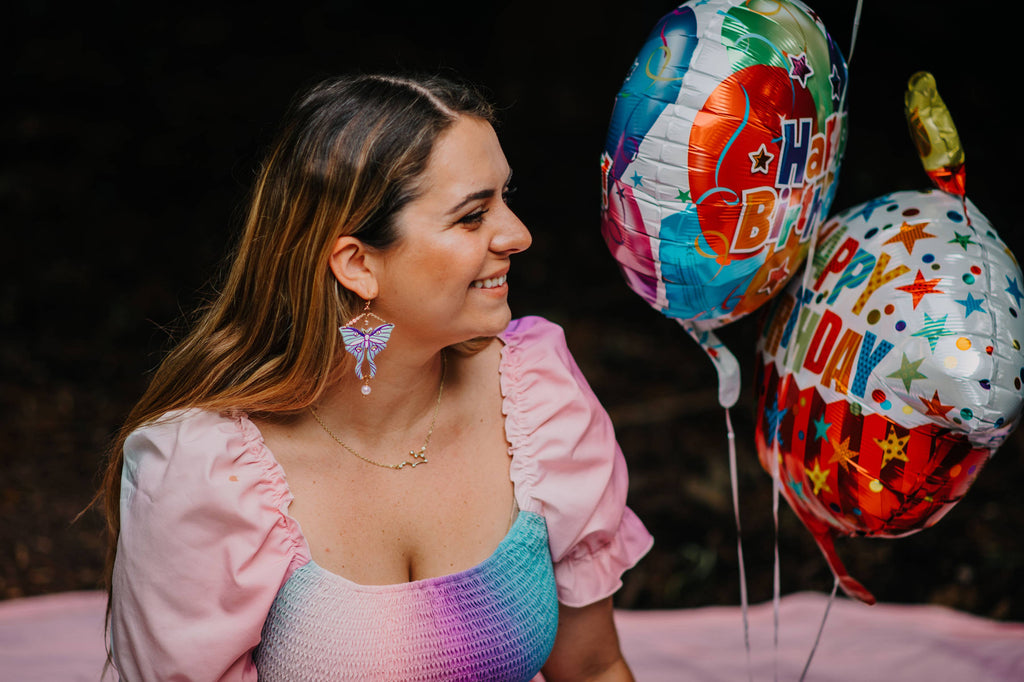 Sugar Bird Jewels - Luna Moths