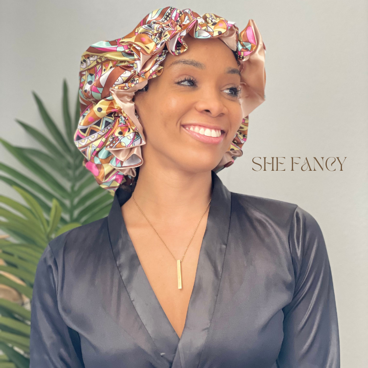 She Fancy All Satin Bonnet
