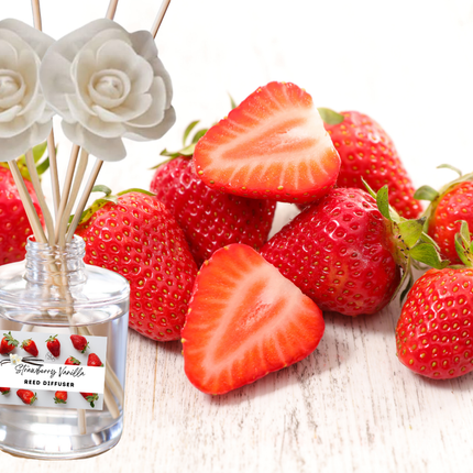 Fruity & Juicy Reed Diffuser Collection – Lively Fruit-Inspired Scents with Apple, Cherry, Kiwi & Melon