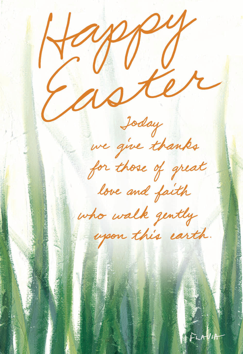 Happy Easter - a Flavia Weedn inspirational greeting card 4242-0090