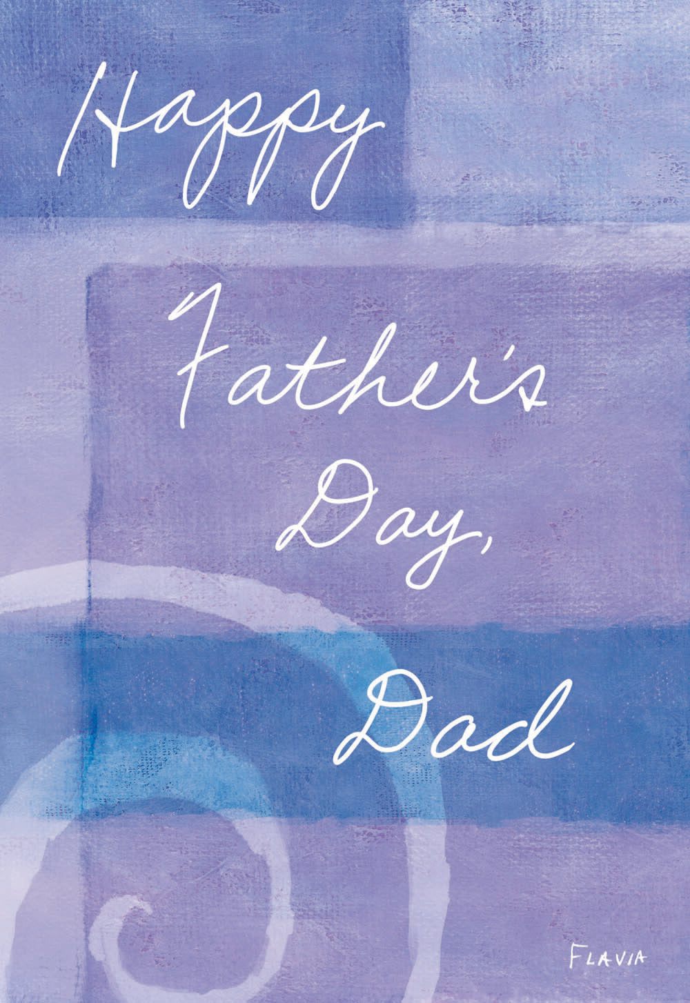 Happy Father’s Day Dad - a Flavia Weedn inspirational greeting card 4242-0096