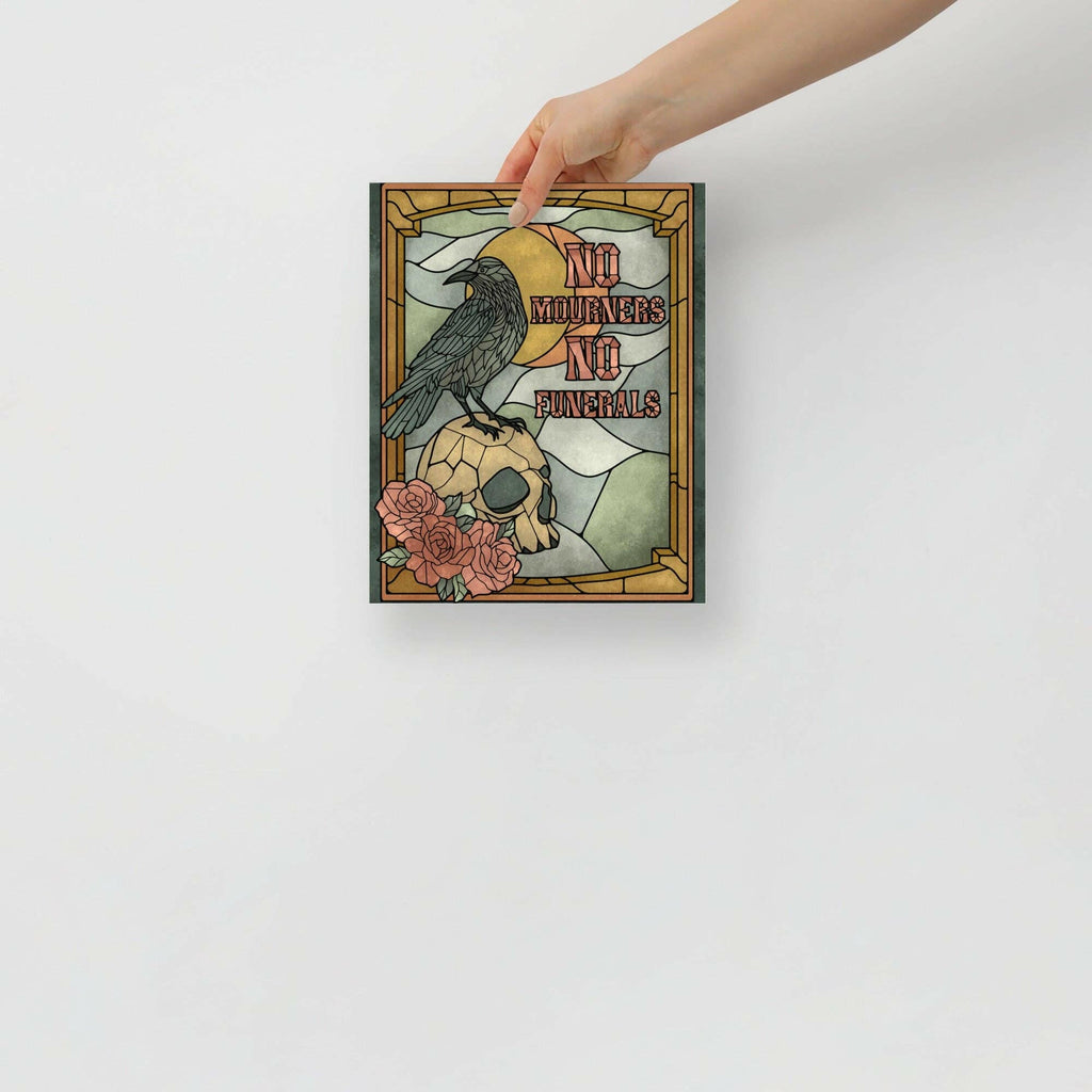 Well Read Babes - Six of Crows Giclee Art Print Gift Bookish Wall Art