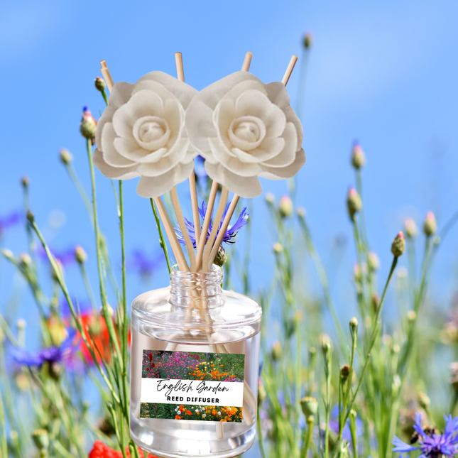 Floral & Feminine Reed Diffuser Collection – Elegant Blooms with Rose, Lavender, Jasmine & Garden Florals