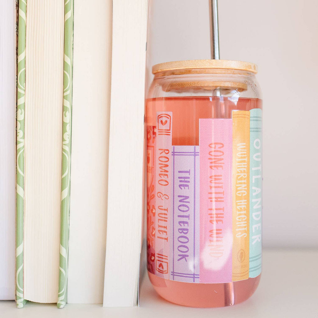 Pippi Post - Romance Novels Books Glass Can