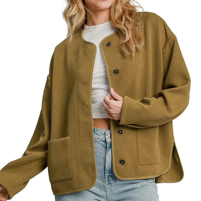 Textured Jacquard Jacket