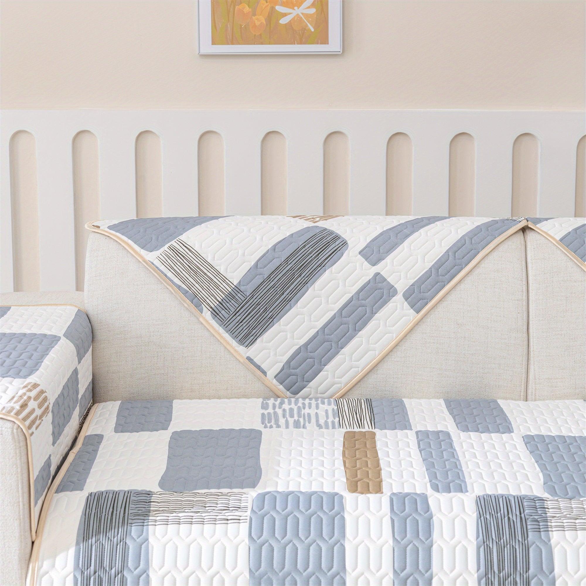 Cooling Ice Silk Dog Proof Couch Cover - Protect Your Sofa in Style