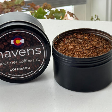 Colorado 5 oz Tin, Havens Coffee Rub