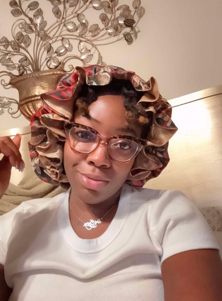 Good Vibes Only All Satin Bonnet