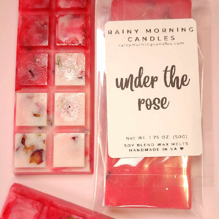 Under The Rose | Fresh Cut Roses | Wax Melts