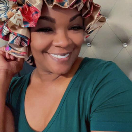 Good Vibes Only All Satin Bonnet