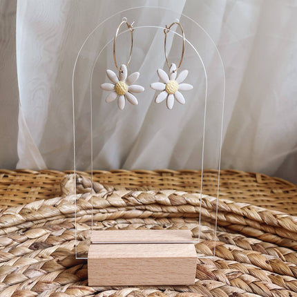 Placed by Grace - Daisy Hoops I Summer Wild Flower Collection