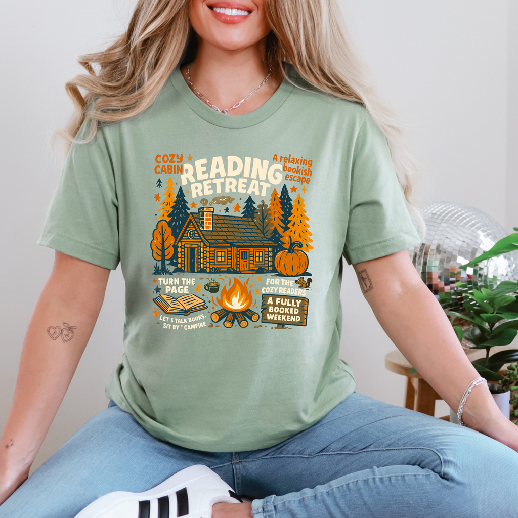 Reading Retreat Graphic Tee