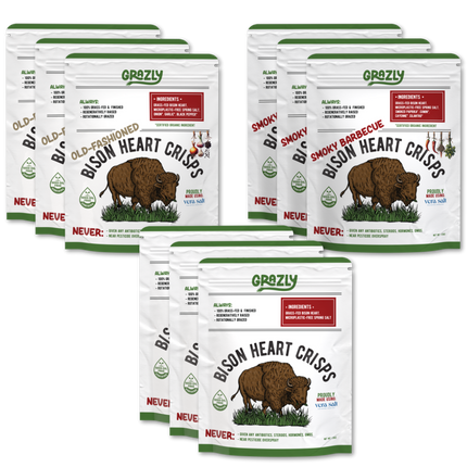 Bison Heart Crisp Variety Pack