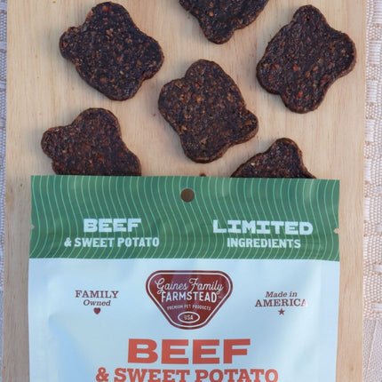 Beef and Sweet Potato Fillets