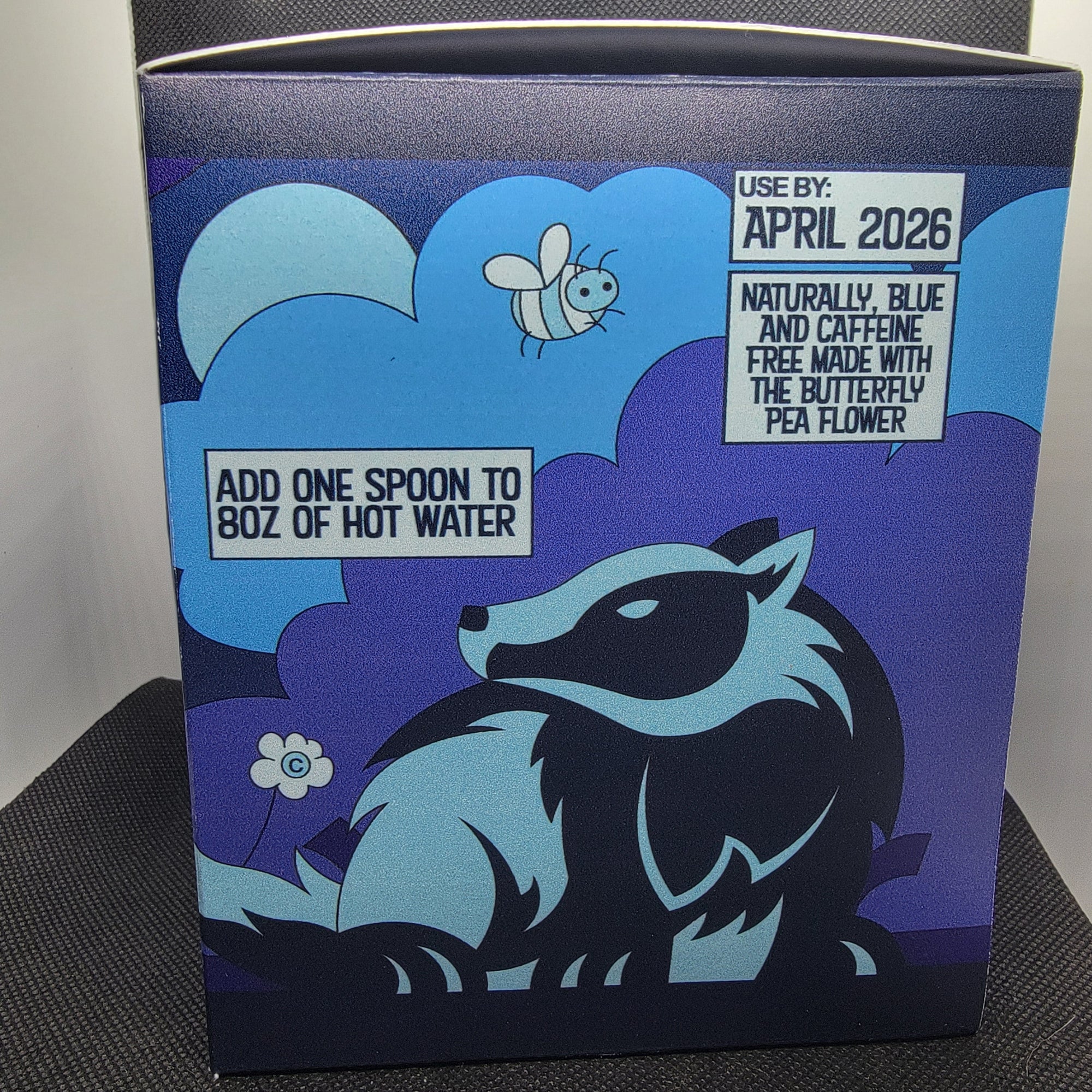 Badgers Honey Spoon /Blue Razz Honey Tea