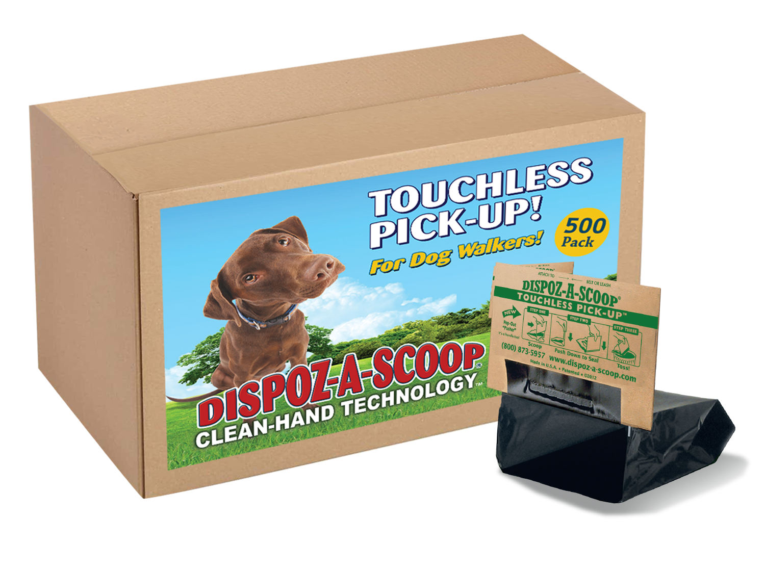 Dispoz-A-Scoop® 500-Pack System