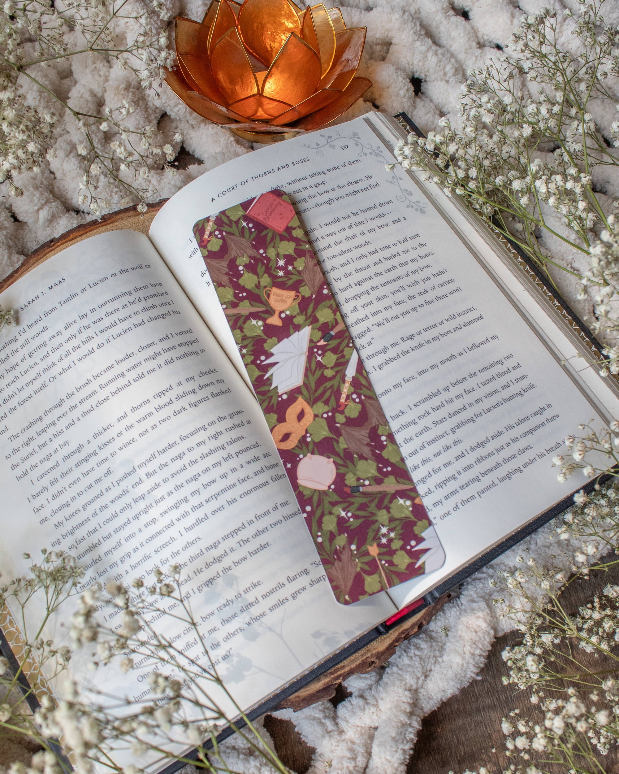 Meaggie Moos - ACOTAR 2x8 Bookmark | Glossy