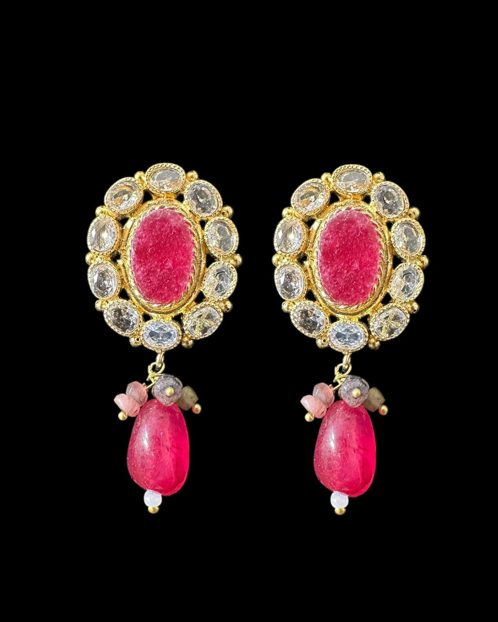 DLN127 Adaya multicolor natural  beads necklace ( READY TO SHIP )