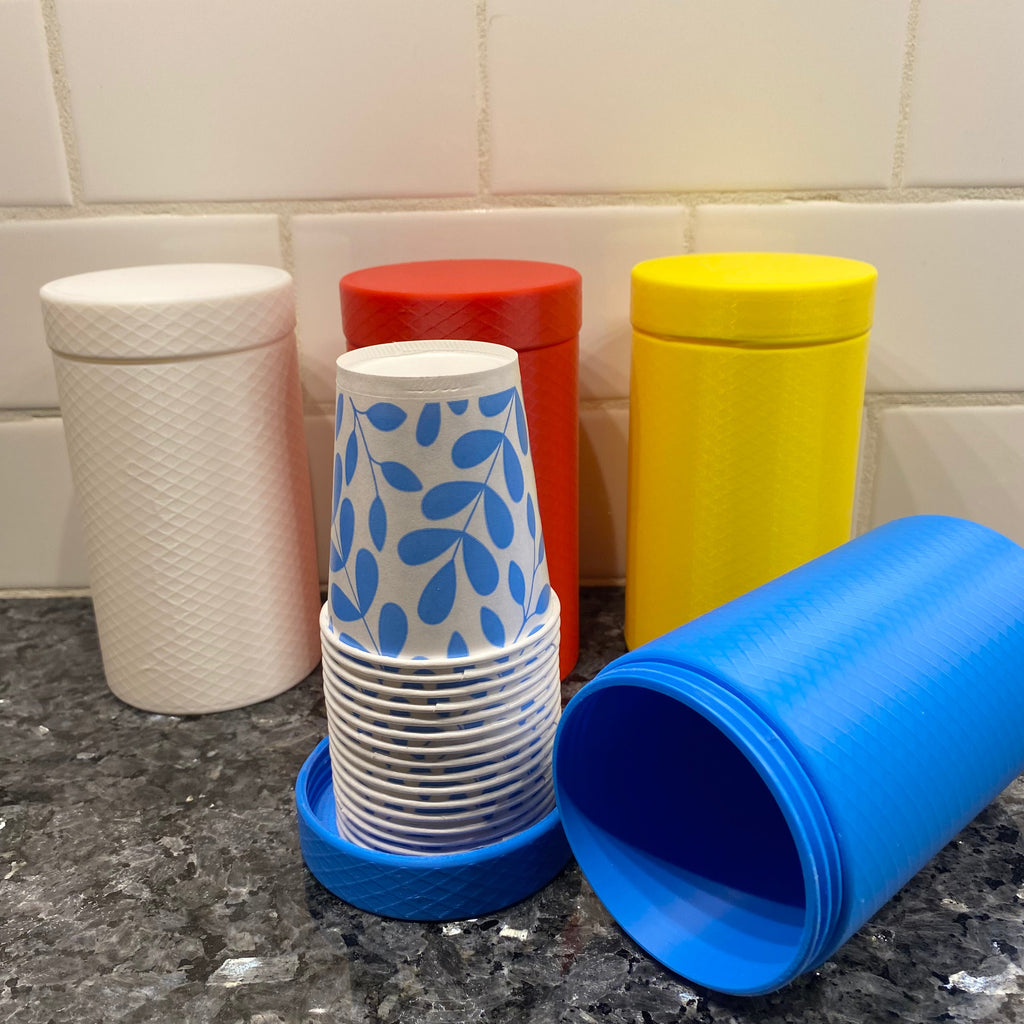 Reusable 5oz. Dixie Cup Protective Travel Sleeve