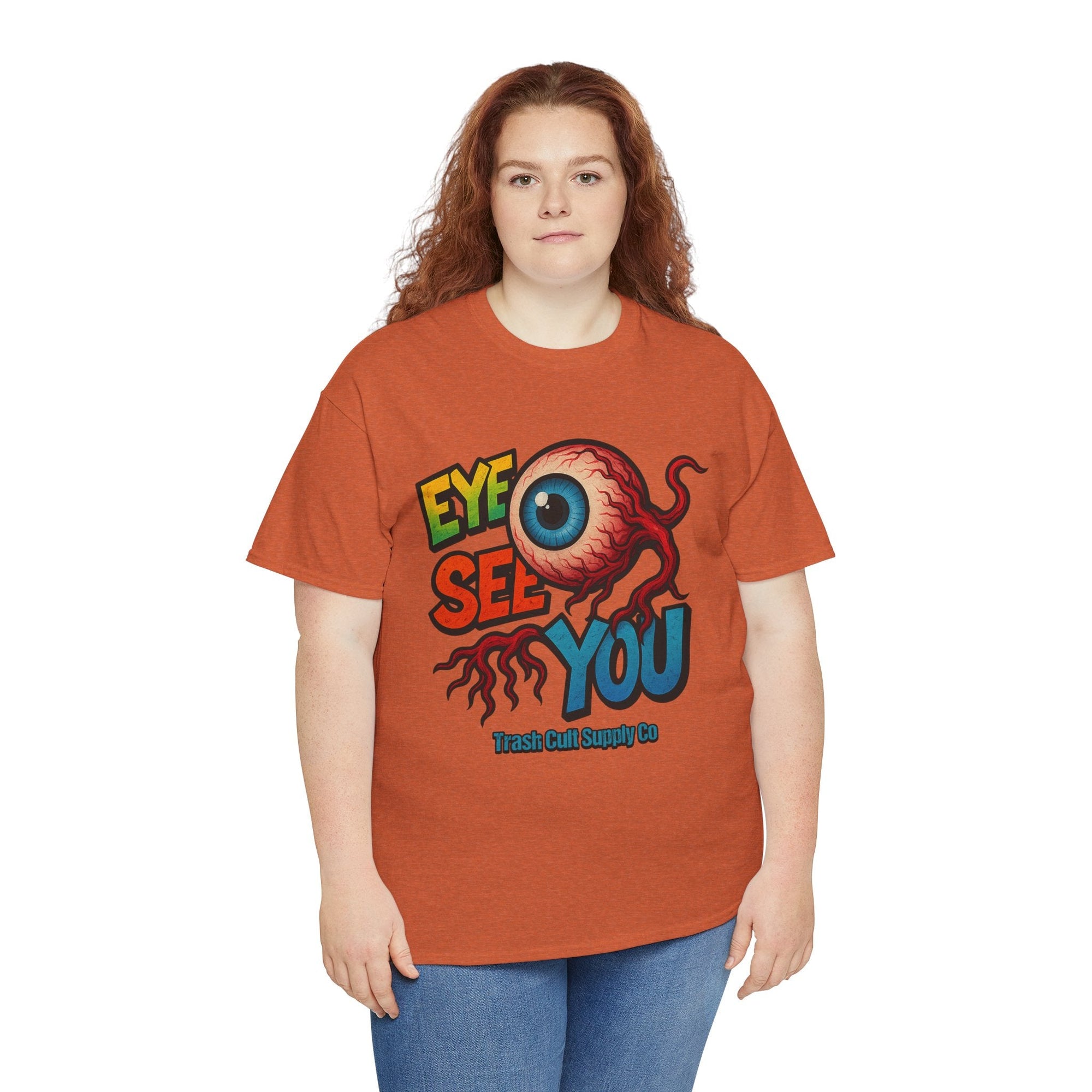 Eye See You Shirt – Creepy Eyeball Graphic Tee – Gildan 5000 Unisex