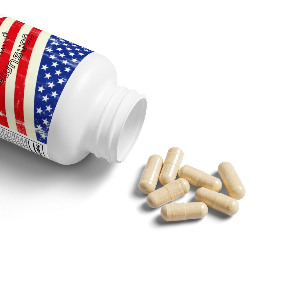 Multivitamin for Men Supplement (60 Capsules) - "Consume"