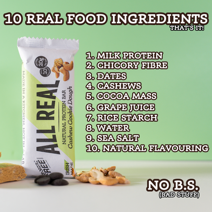 Cashew Cookie Dough Protein Bar 50g x 12 bars