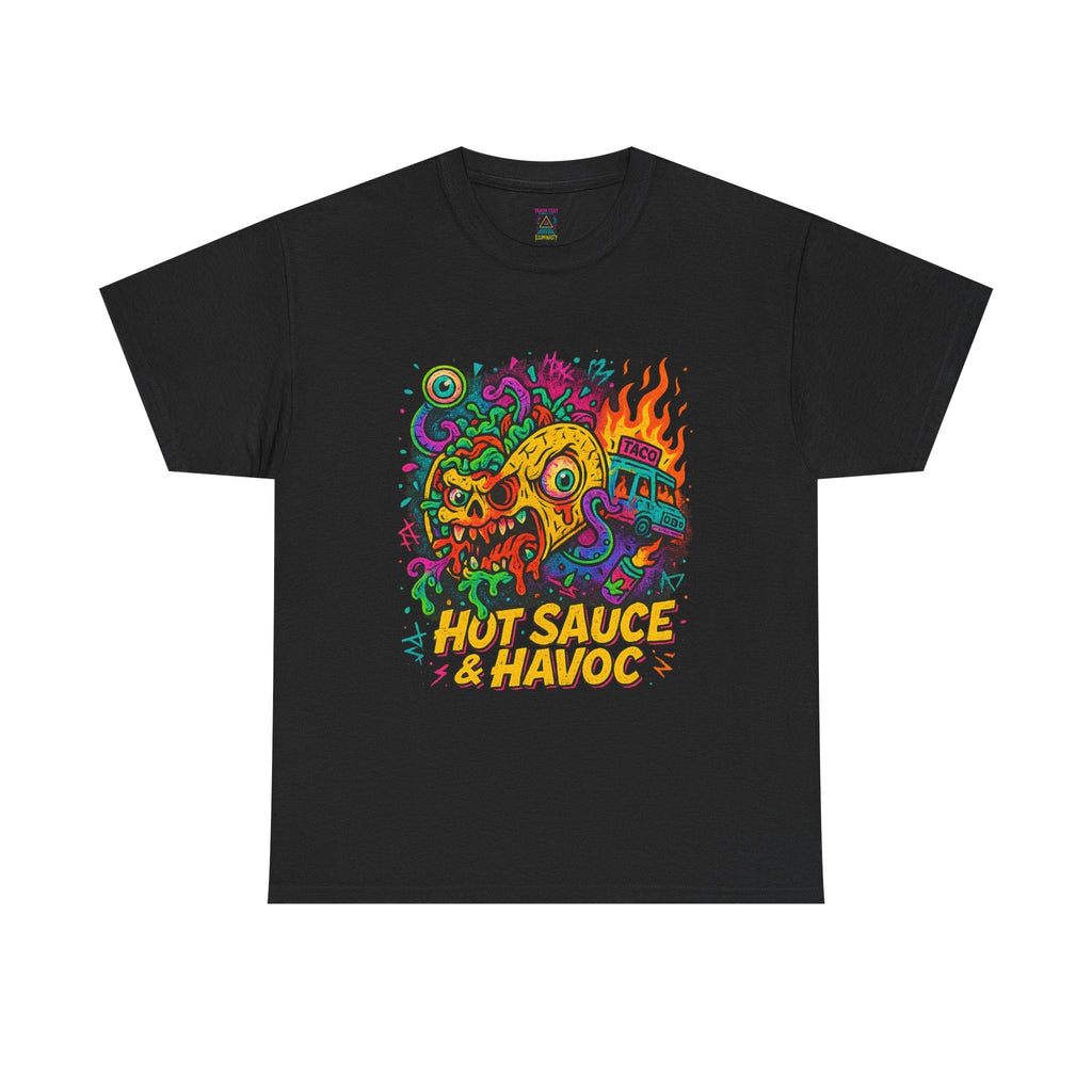 Hot Sauce & Havoc – Limited Edition Mutant Taco Tee | Gildan 5000 | Illuminasty Drop