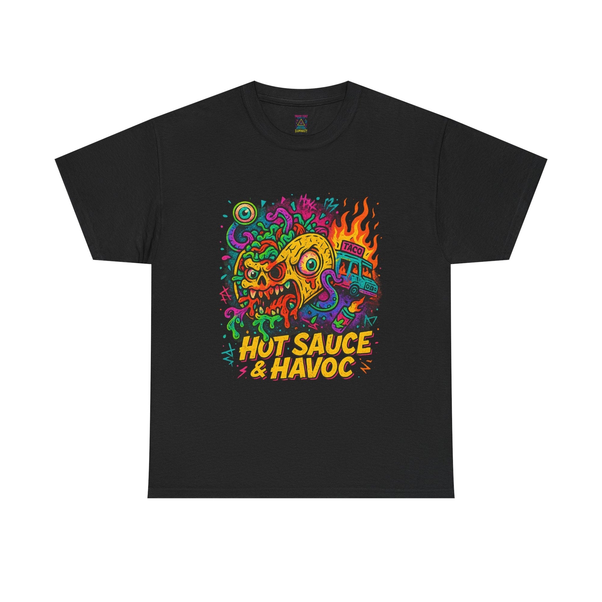 Hot Sauce & Havoc – Limited Edition Mutant Taco Tee | Gildan 5000 | Illuminasty Drop