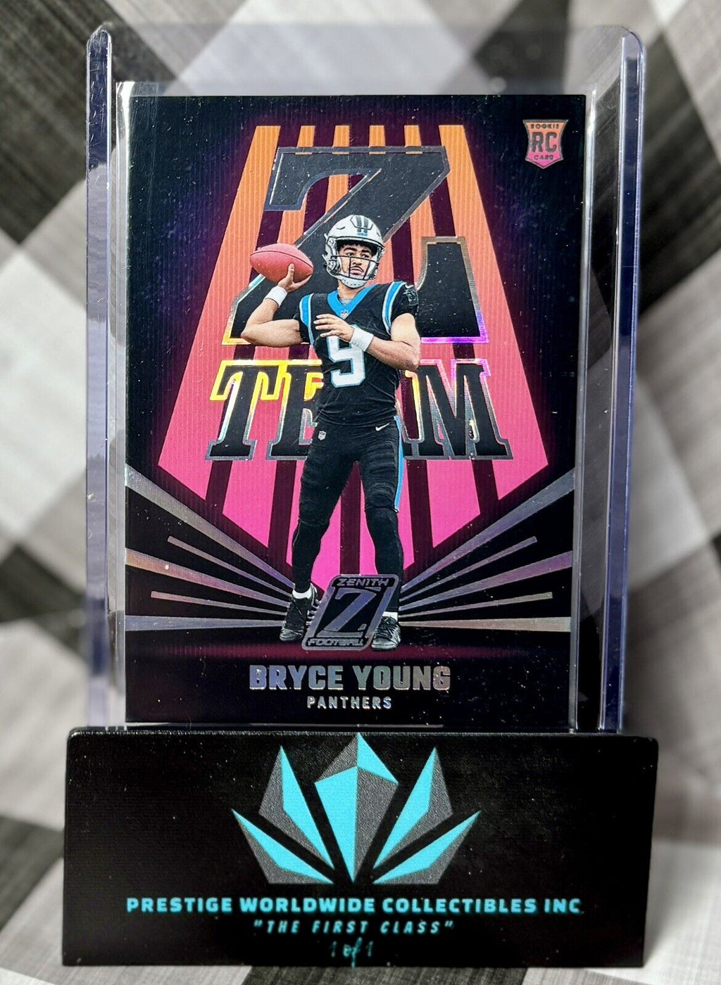 Bryce Young 2023 Panini Zenith Z-Team Rookie #22 Carolina Panthers RC