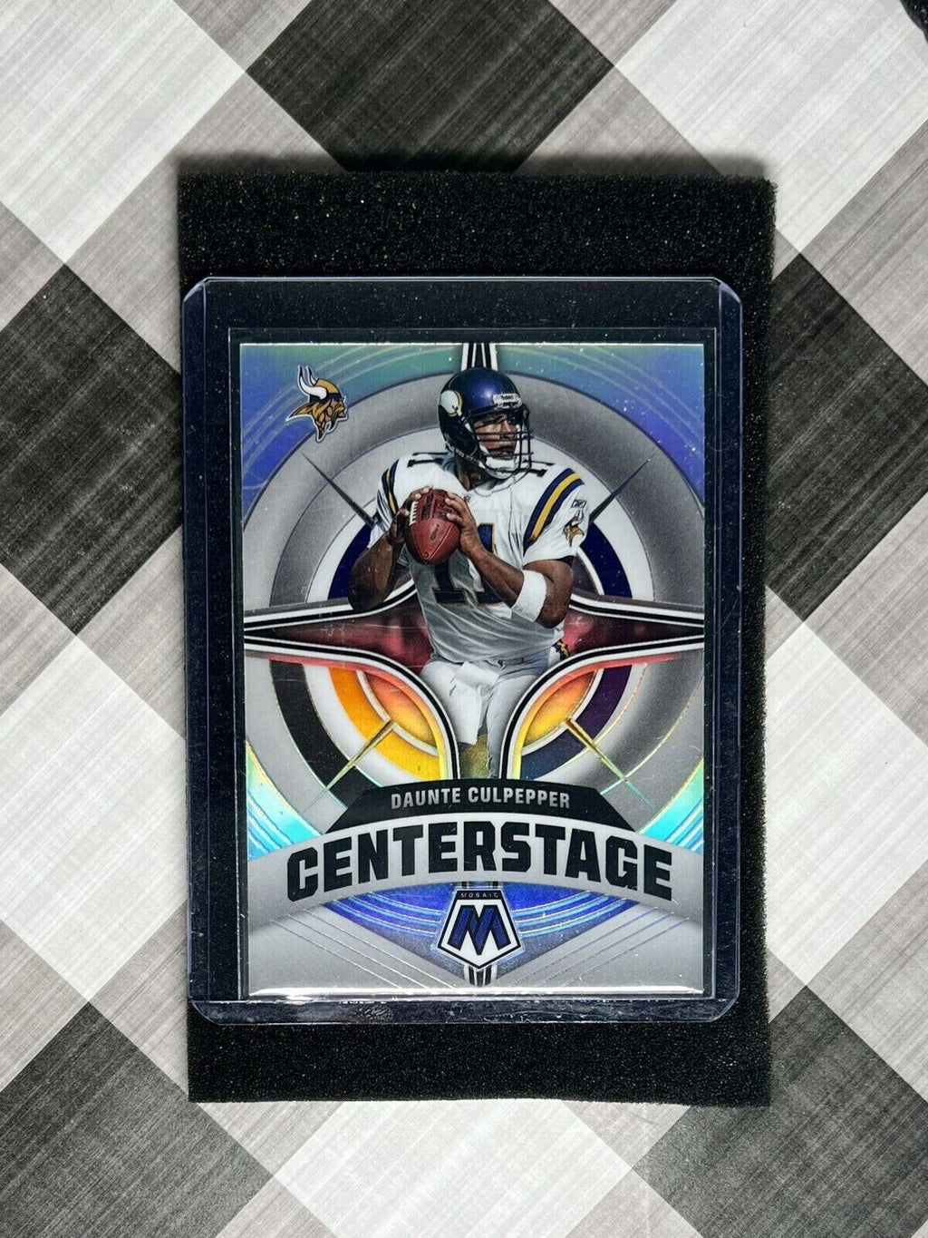 Daunte Culpepper 2022 Panini Mosaic Centerstage Silver Prizm #CS-27 MN VIkings