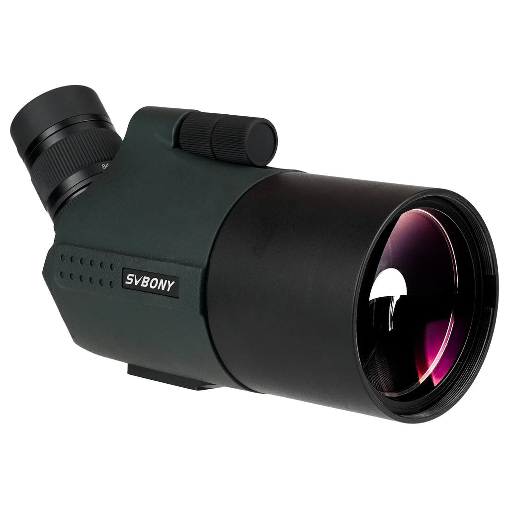 SVBony SV41 Pro Spotting Scope 28-84x80 Angled Zoom HD Optic w/ Tripod Mount