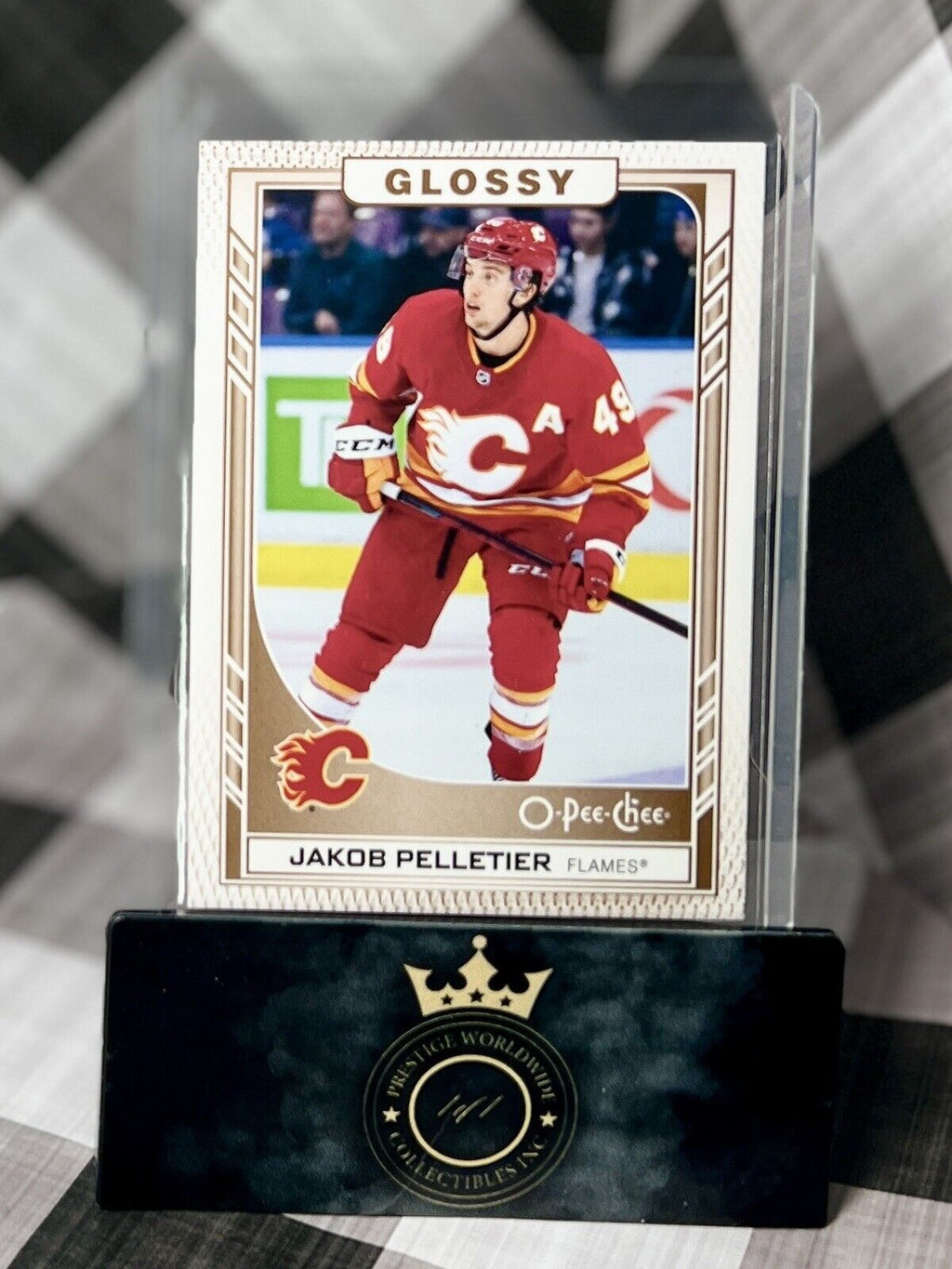 Jakob Pelletier 2023-24 Upper Deck Series One OPC Glossy #R-2 Calgary Flames