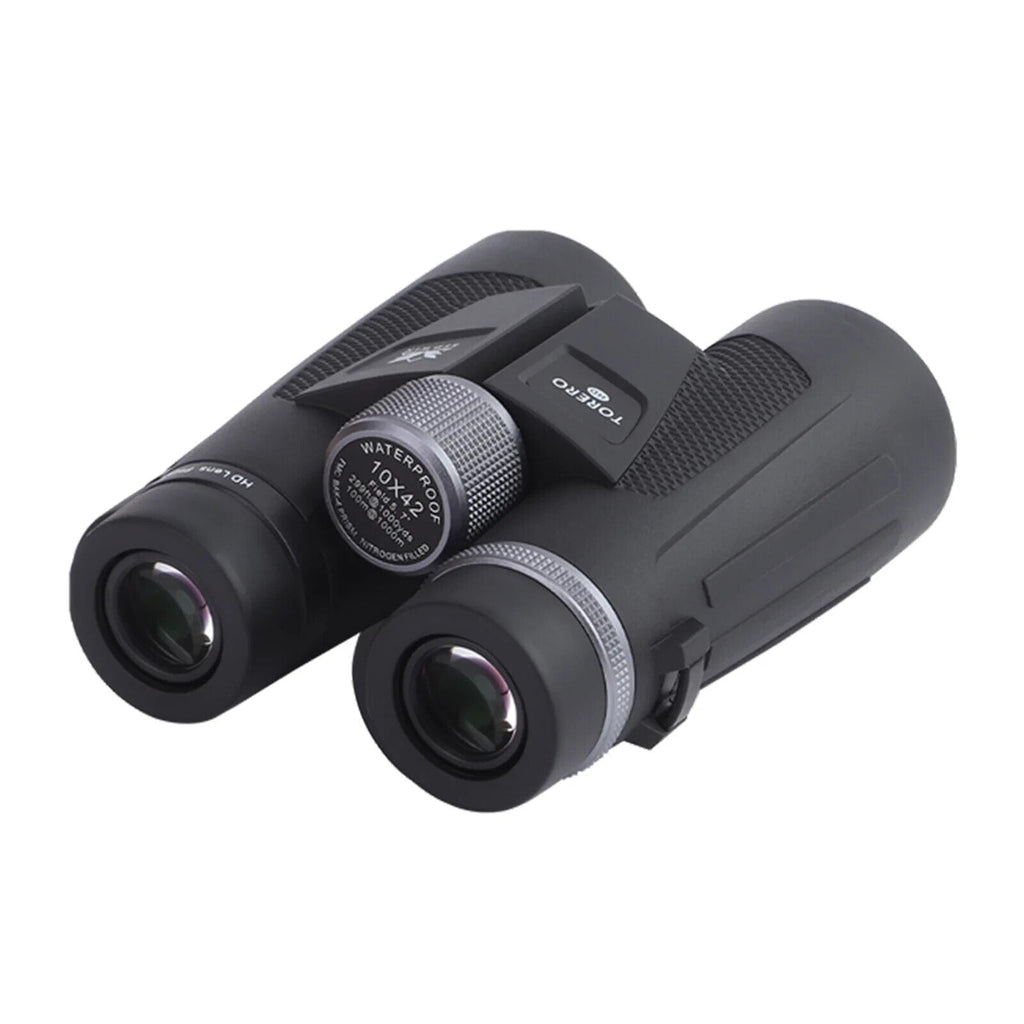 Red Win Torero HD 10x42 Binoculars Compact Waterproof FMC Hunting Optics Black