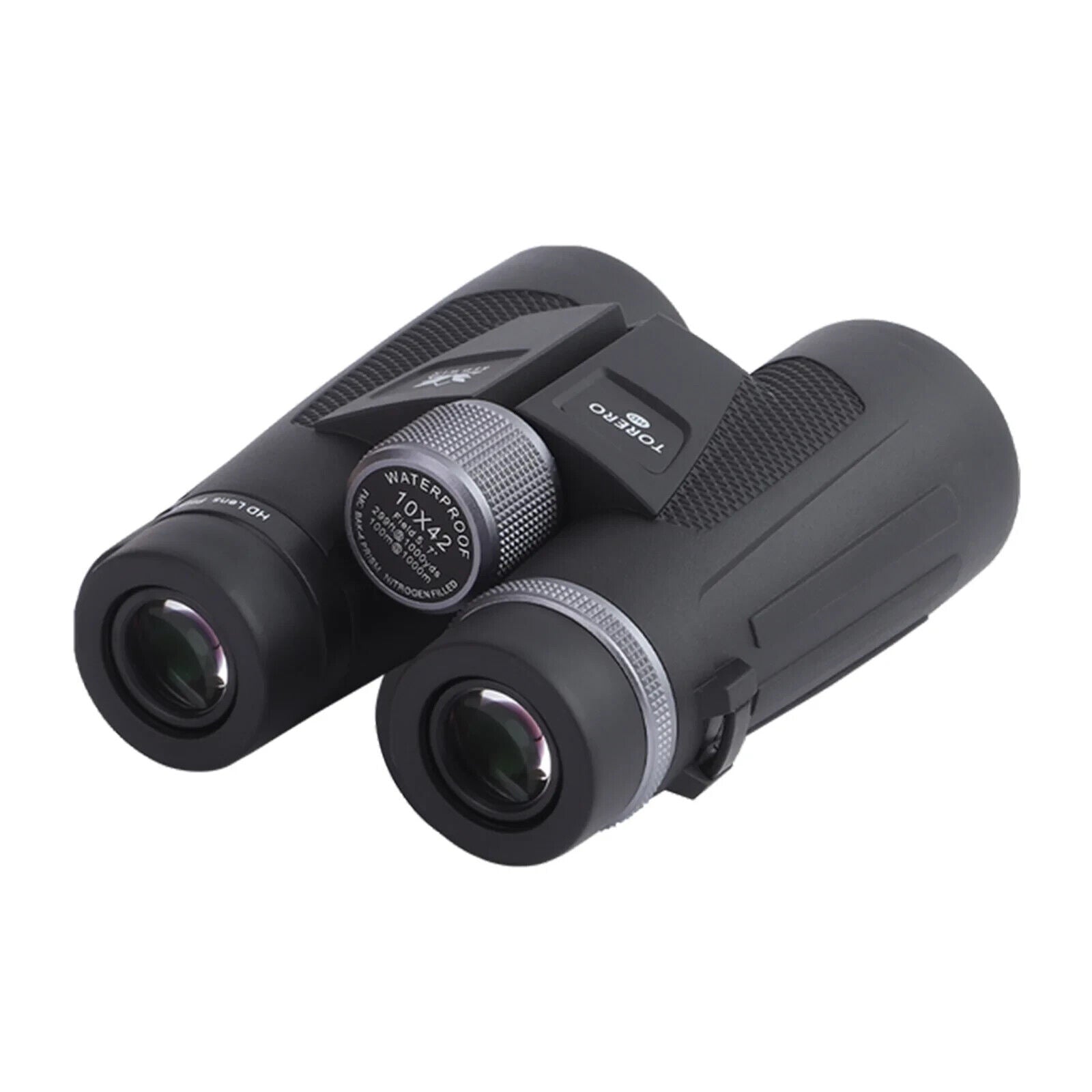 Red Win Torero HD 10x42 Binoculars Compact Waterproof FMC Hunting Optics Black