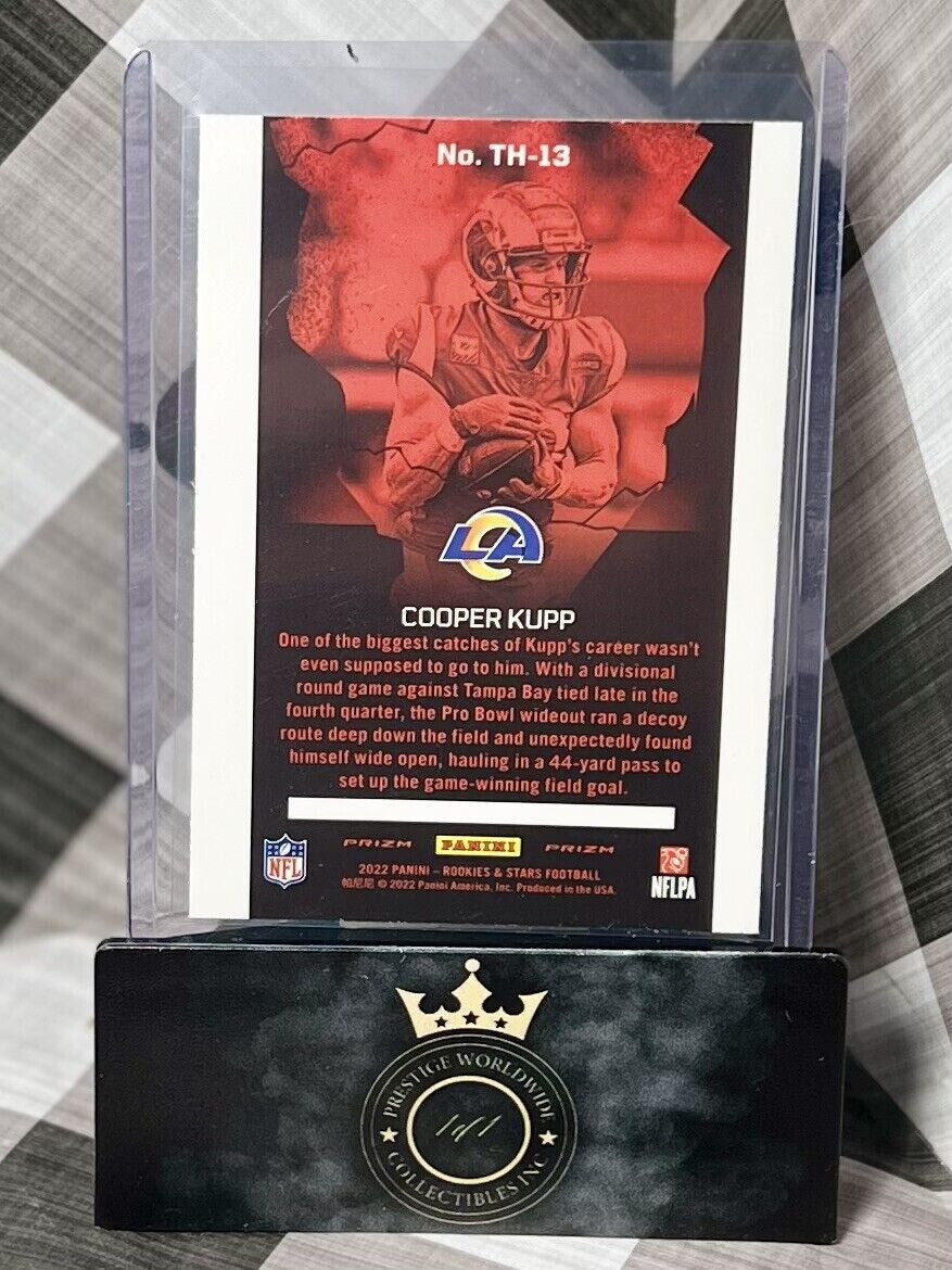 Cooper Kupp 2022 Rookies & Stars Thrillers Silver Prizm #TH-13 LA Rams