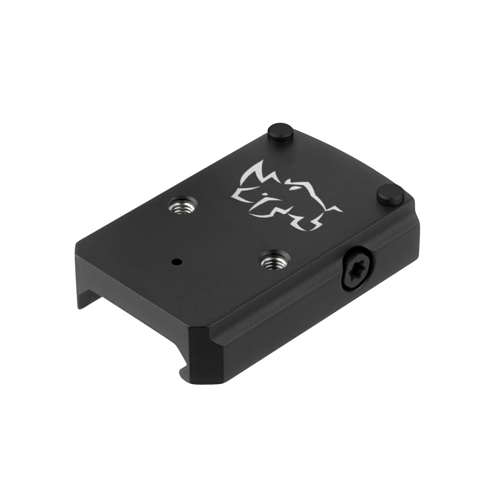 MUCTAC RMR Picatinny Low Mount Adapter 6061-T6 Aluminum 21mm Base Mount Stainless Inse