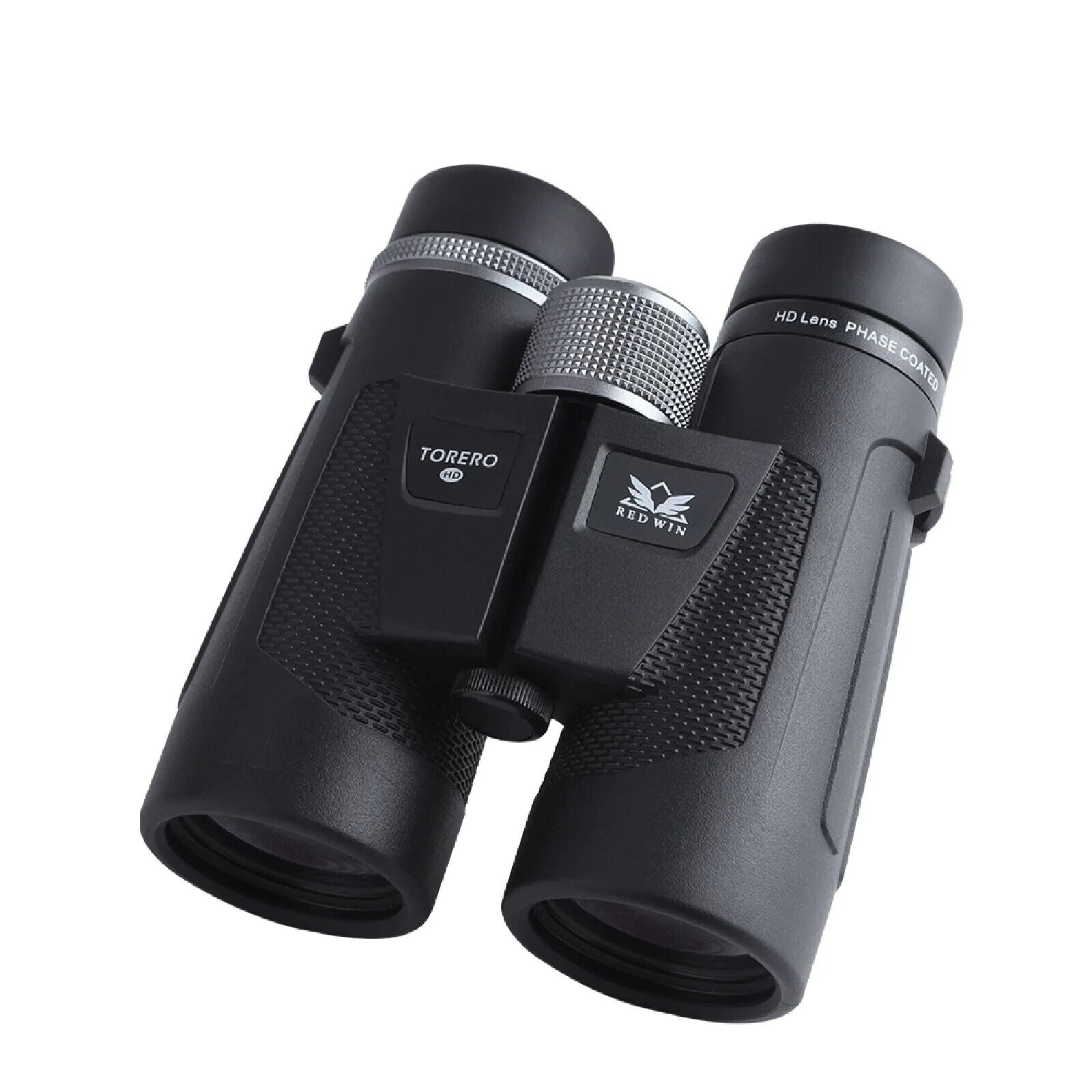 Red Win Torero HD 10x42 Binoculars Compact Waterproof FMC Hunting Optics Black