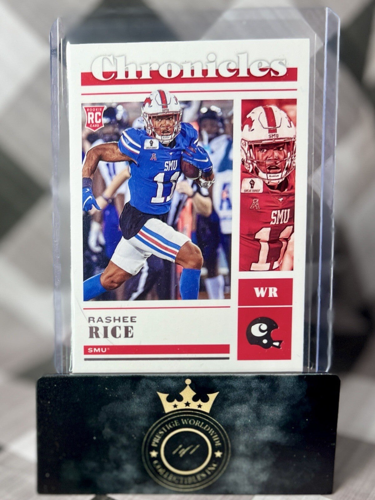 Rashee Rice 2023 Panini Chronicles Draft Picks Rookie #15 Kansas City Chiefs RC
