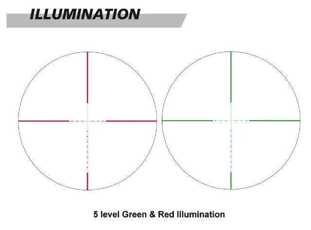 Red Win Rome 4-16x44 SF IR, HMD-1 Reticle, 30mm tube, R/G Illum, IPX6 Waterproof