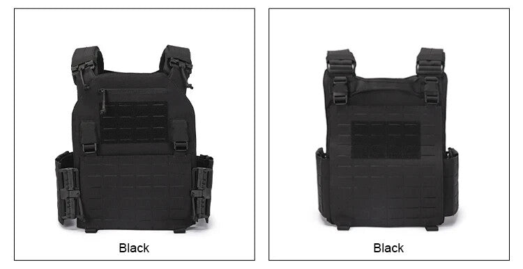 MUCITUP MUCTAC Tactical Plate Carrier Vest 1000D MOLLE Quick Release Multicam
