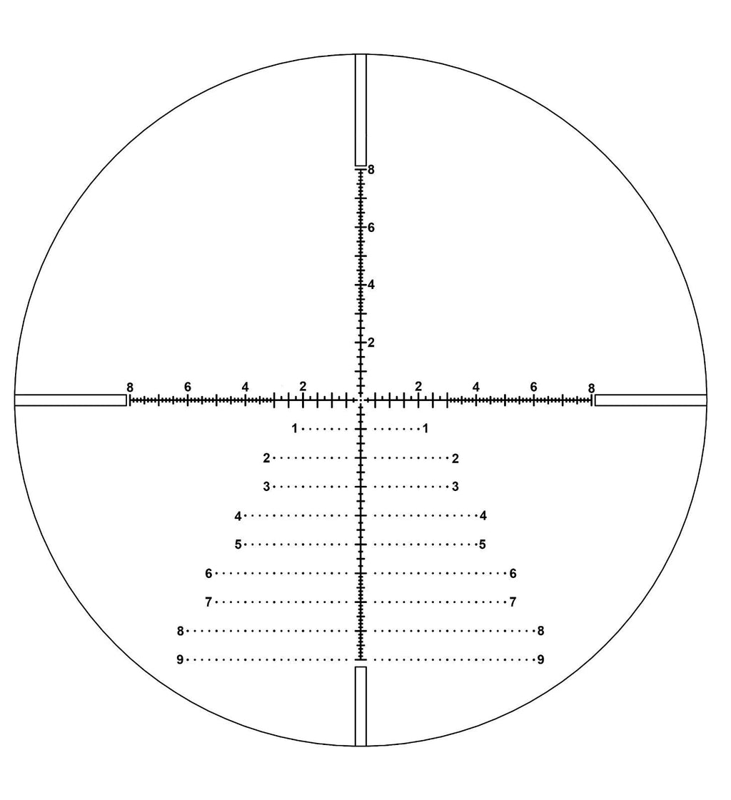 Red Win High Definition Tactical Scope 4-16x44 FFP - Waterproof, 30mm
